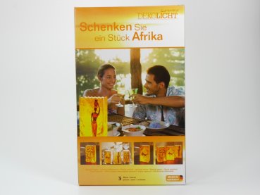 Lichttueten maxi mit Motiv Afrika