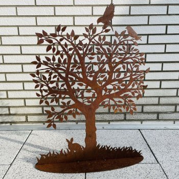 Edelrost Baum als toller Blockfang
