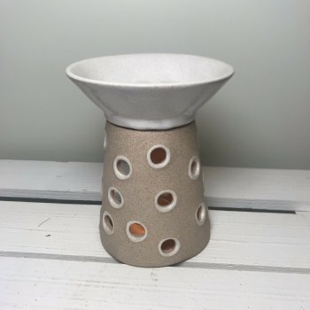Duftlampe aus Keramik, Leuchtturm