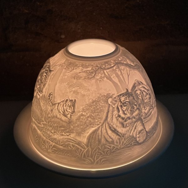 Dome Light leuchtendes Relief, Motiv Tiger