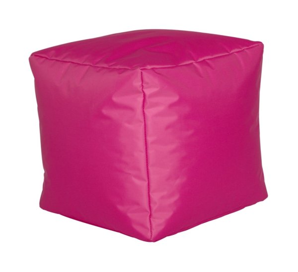 Sitzwürfel aus Nylon, fuchsia