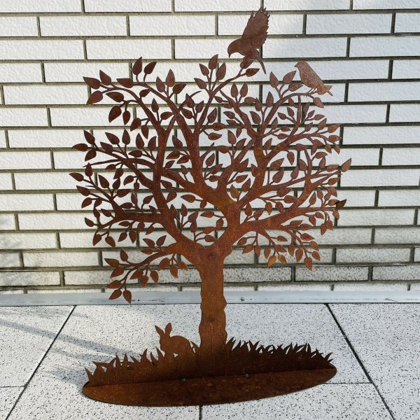 Edelrost Baum als toller Blockfang