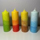 Jahreszeiten Kerzen SET aus Stearin